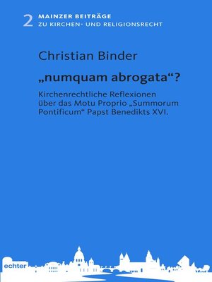 cover image of "numquam abrogata"?